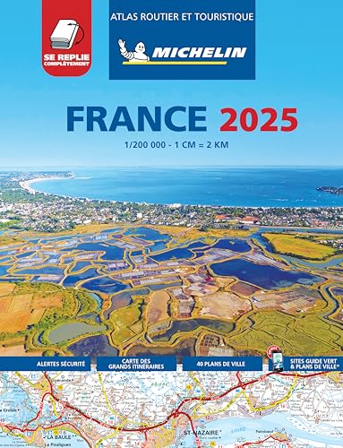 France 2025 - Tourist & Motoring Atlas Multi-flex