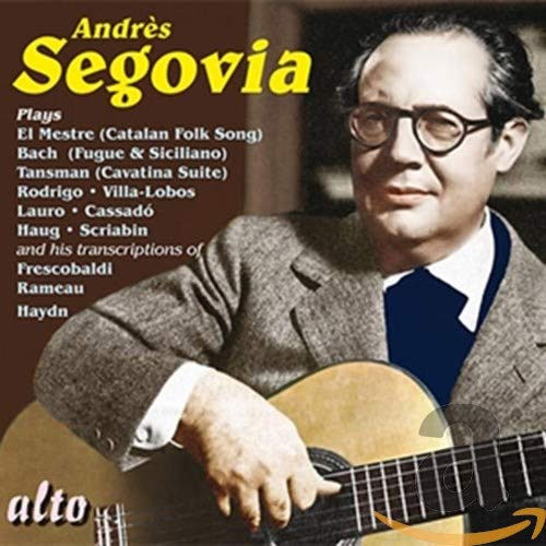 Andres Segovia - Segovia Plays Incl El Mestre [CD]