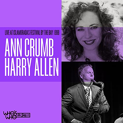 CD cover featuring Ann Crumb and Harry Allen, musicians with instruments.