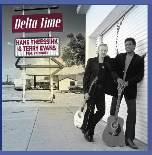 CD cover featuring Hans Theessink, Terry Evans, and Ry Cooder with guitars.