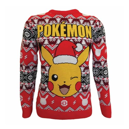 Pokemon - Picachu (Unisex Knitted Jumper) Ex Ex Large