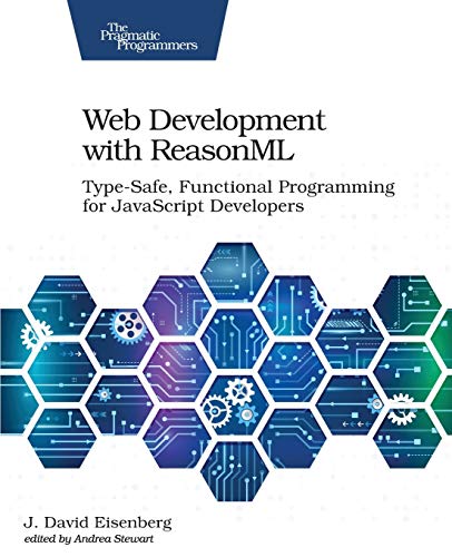Book cover with hexagonal circuit board design and white text.