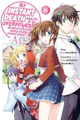 My Instant Death Ability Is So Overpowered, No One in This Other World Stands a Chance Against Me! —AO—, Vol. 8 (manga)