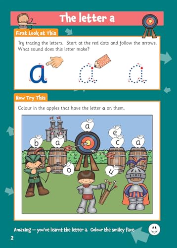 ABC Activity Book for Ages 3-5: perfect for learning the alphabet