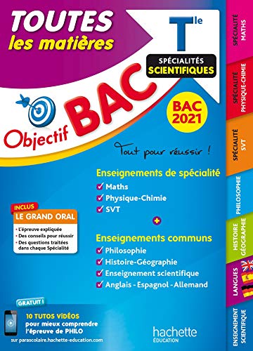 Objectif BAC - Physique-Chimie-SVT BAC 2021 - Collectif