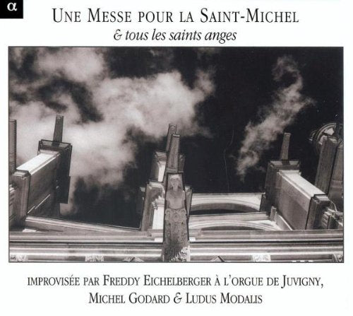 CD cover featuring a black and white image of cathedral architecture.