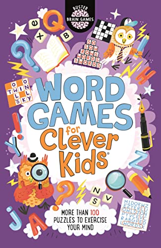 Word Games for Clever Kids®: 8 (Buster Brain Games, 8)