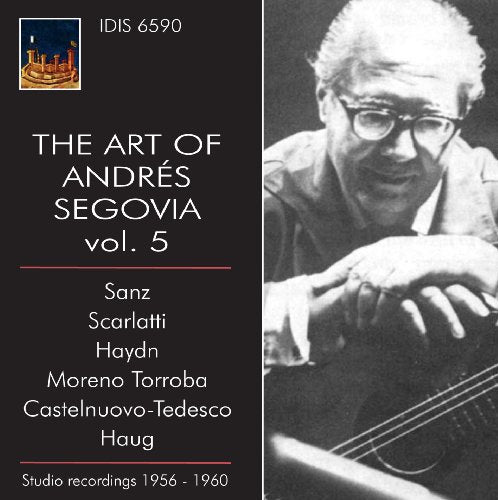Castelnuovo-tedesco - The Art of Andres Segovia Vol. 5 [CD]