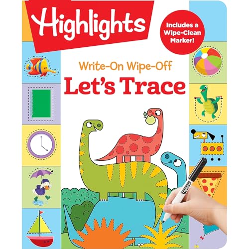 Write-On Wipe-Off Let's Trace