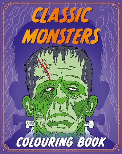 Classic Monsters Colouring Book