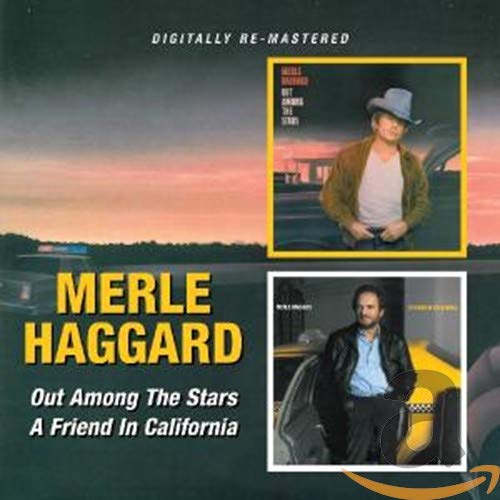 Merle Haggard - Out Among The Stars / A Friend In California [CD]