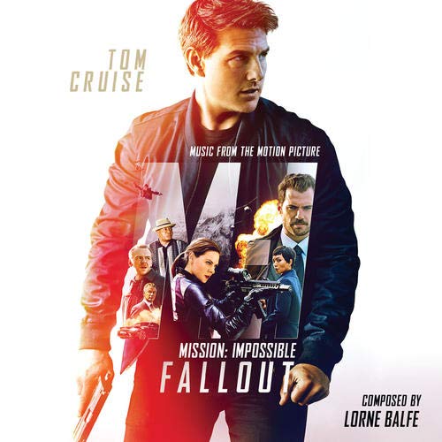 CD cover for “Mission: Impossible - Fallout” featuring Tom Cruise and cast.