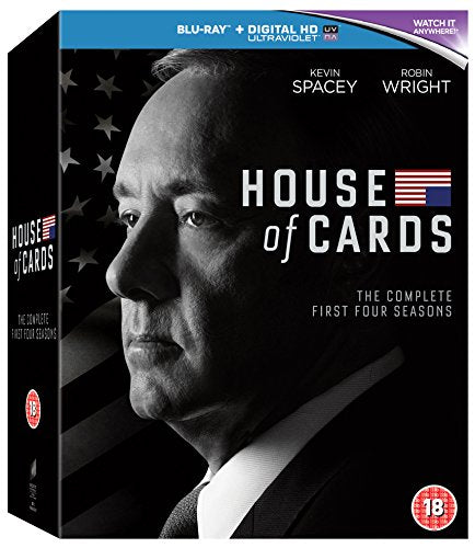 House Of Cards: Seasons 1-4 [BLU-RAY]