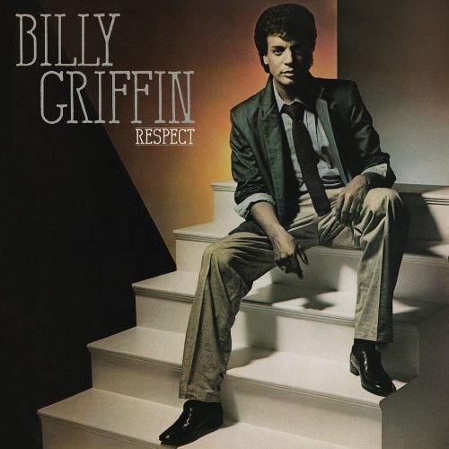 Billy Griffin album cover, “Respect,” featuring a portrait of the artist.