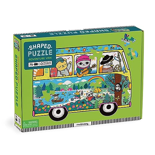 Adventure Van 75 Piece Shaped Scene Puzzle