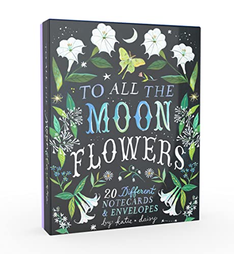 To All the Moonflowers Notes : 20 Different Notecards & Envelopes
