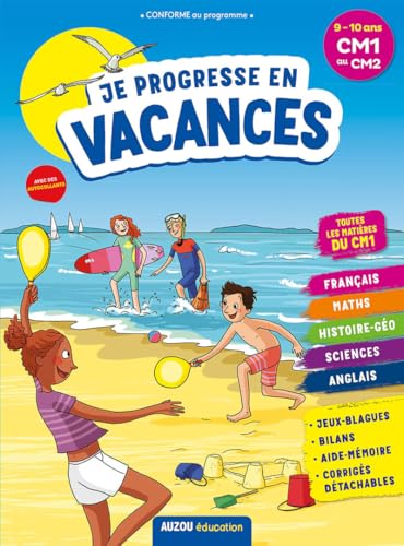 Je progresse en vacances du CM1 au CM2