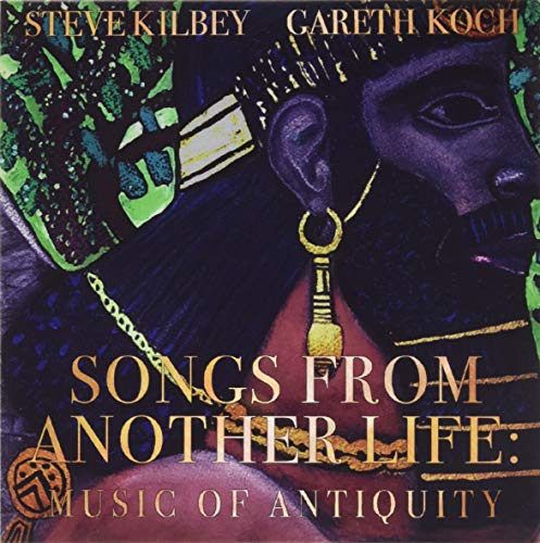 CD cover featuring a stylized portrait and ancient Egyptian motifs.