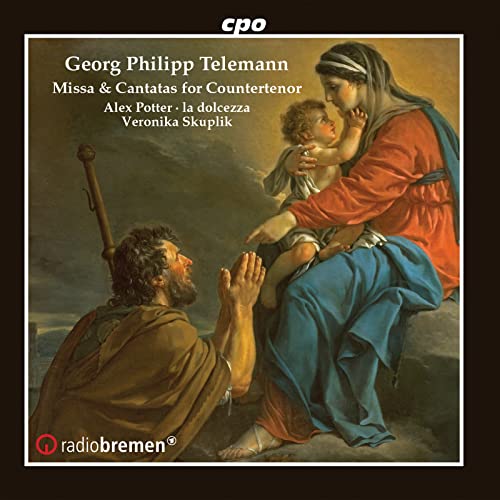 Potter/dolcezza/skuplik - Georg Philipp Telemann: Missa & Cantatas for Countertenor [CD]