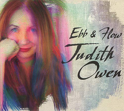 CD cover for Judith Owen’s “Ebb & Flow” featuring a portrait.
