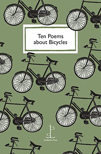 Book with bicycle-themed poems, likely featuring a simple cover with a bicycle image.
