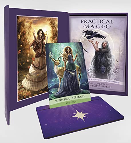 Practical Magic: An Oracle for Everyday Enchantment - 36 full colour cards, 304pp guidebook & card stand