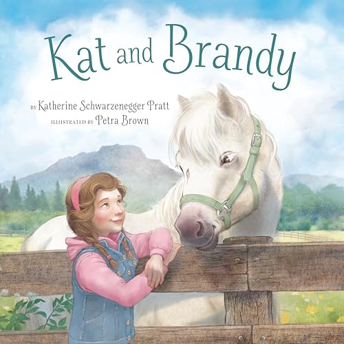 Book cover: girl and white horse at a wooden fence.