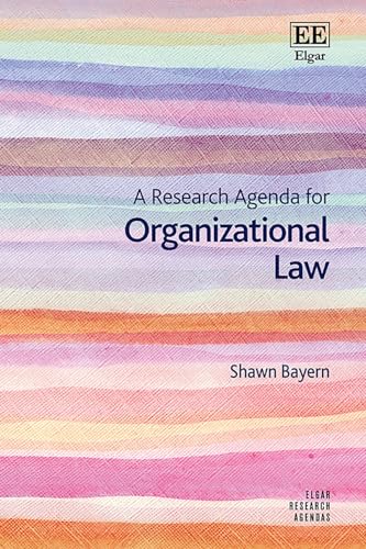 A Research Agenda for Organizational Law