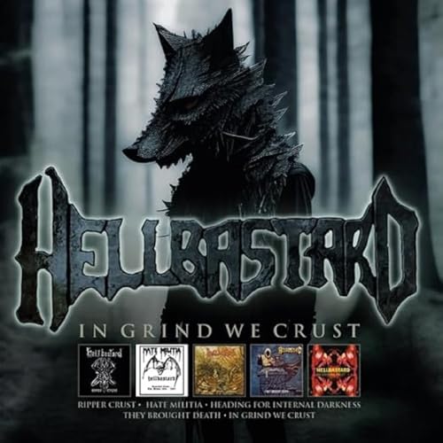 Hellbastard - In Grind We Crust (4cd) [CD]