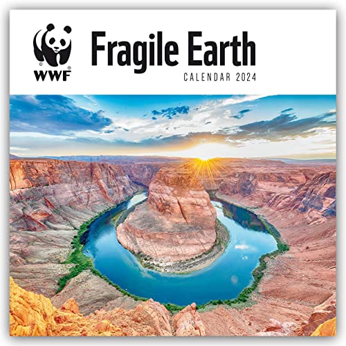 Fragile Earth - Zerbrechliche Erde 2024-12-Monatskalender: Original Carousel-Kalender [Mehrsprachig] [Kalender]