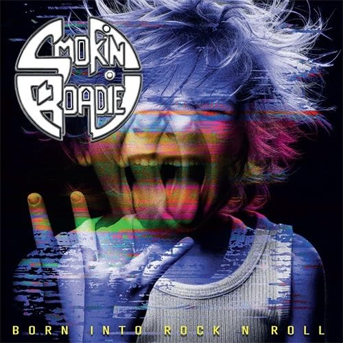 CD cover: distorted image of a person screaming with raised hands.