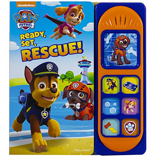 Nickelodeon Paw Patrol - Ready, Set, Rescue! Sound Board Book - PI Kids (Play-A-Sound)