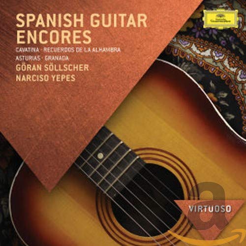 Göran Söllscher Narciso Yepes - Spanish Guitar Encores (Virtuoso series) [CD]