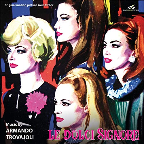 Vinyl record cover featuring illustrated portraits of four women.