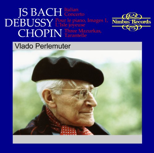 Vlado Perlemuter - Johann Sebastian Bach, Claude Debussy, Fr?d?ric Chopin: Recital [CD]