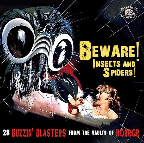Beware Insects & Spiders: 28 B - Beware! Insects and Spiders! 28 Buzzin' Blasters From The Vaults Of Horror (CD) [CD]