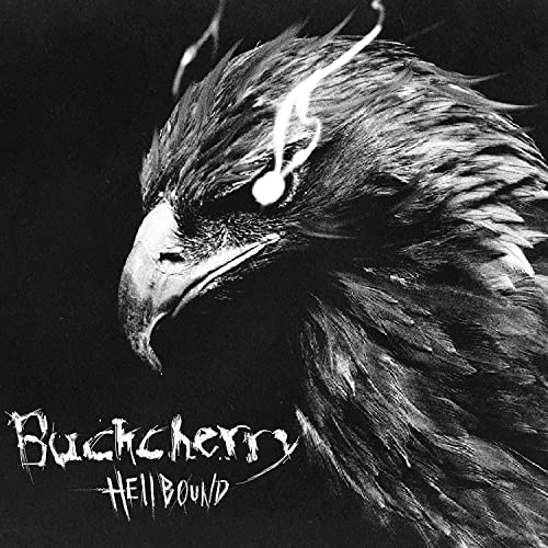 Black and white album cover featuring an eagle’s head and “Buckcherry” text.