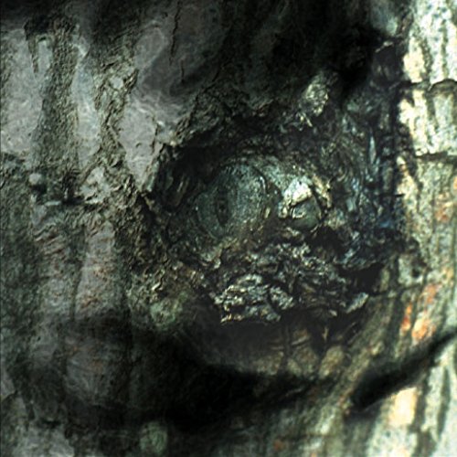 Dark, textured CD cover with a distorted, shadowy face image.