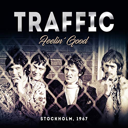 Traffic album cover, "Feelin' Good," featuring four men in 1967.