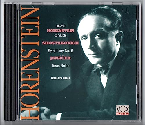 Horenstein/vienna Pro Mus - Shostakovich: Symphony No.5, Janácek: Taras Bulba [CD]