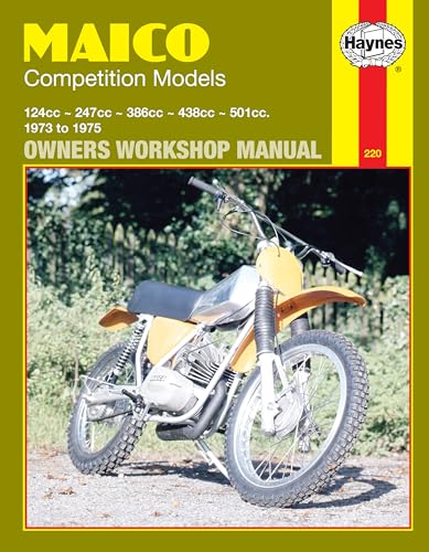 Maico Competition Models : 124cc 247cc 386cc 438cc 501cc 1973 to 1975 Models