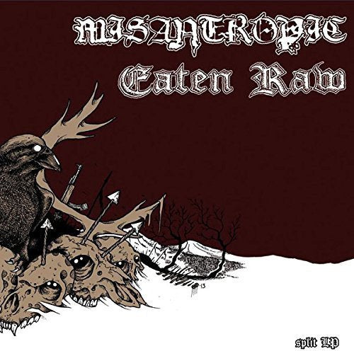 Misantropic/eaten Raw - Split [VINYL]