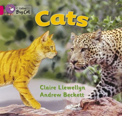 Cats: This simple non-fiction book compares pet cats and wild cats. (Collins Big Cat): Band 01b/Pink B