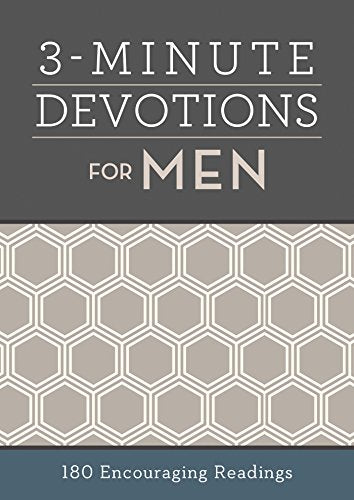 3-Minute Devotions for Men : 180 Encouraging Readings