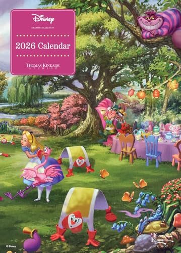 Disney Dreams Collection by Thomas Kinkade Studios 2026 Engagement Calendar