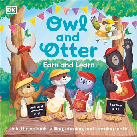 Owl and Otter: Earn and Learn: Join the Animals Selling, Earning, and Learning Maths (Phonic Books Catch-up Decodable Readers)