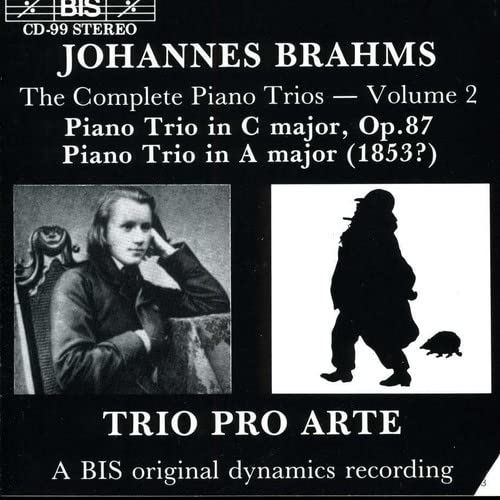 Trio Pro Arte - Brahms: Complete Piano Trios, Vol.2 [CD]