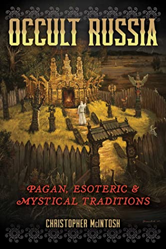 Book cover: "Occult Russia" with a painted image of a mystical landscape.