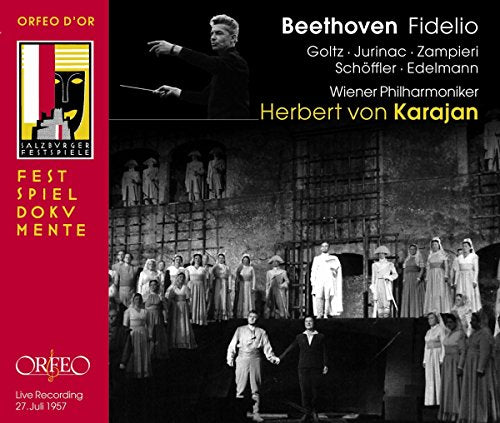 Various - Beethoven Fidelio (Vienna Philharmonic Karajan 1957) [CD]