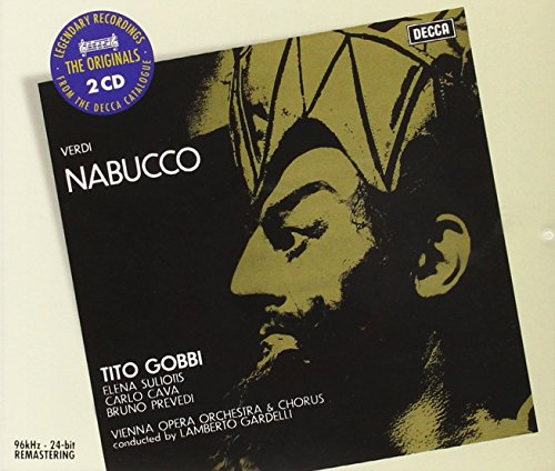 Elena Suliotis Wiener Opernorchester Lamberto Gardelli Tito Gobbi - Verdi: Nabucco [CD]